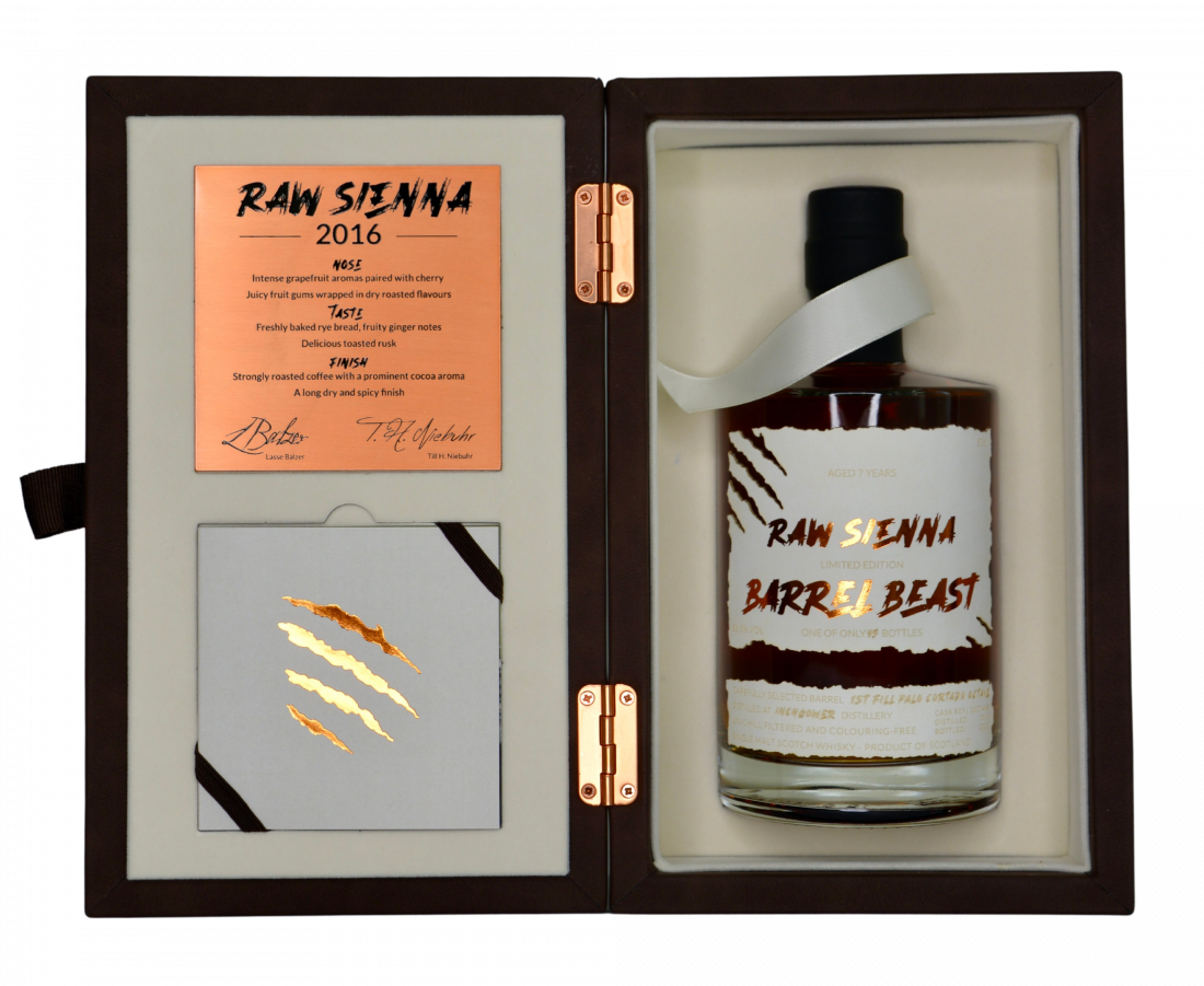 Barrel Beast Raw Sienna Package